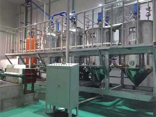 Machine de traitement d’huile de son de riz de coprah de fabrication commerciale